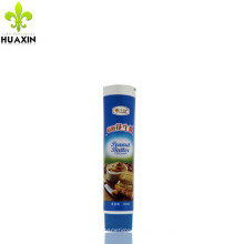 Tubo plástico comercial do alimento do tubo da categoria 100g que empacota para a manteiga de amendoim cremosa